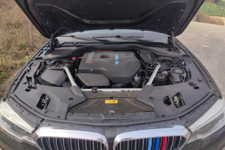 Used BMW 5 Series New Energy 2020 Mileage Upgrade Version 530Le Luxury Package Engine Bay