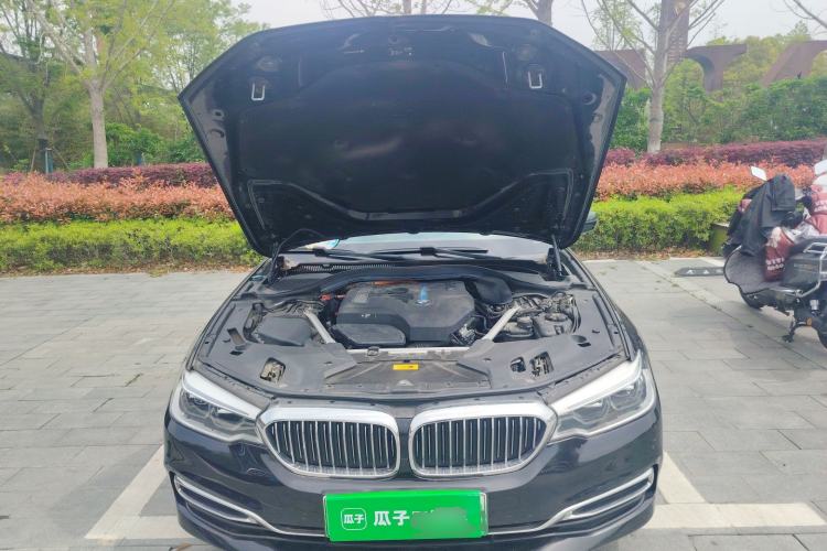 Used BMW 5 Series New Energy 2020 Mileage Upgrade Version 530Le Luxury Package Engine Bay