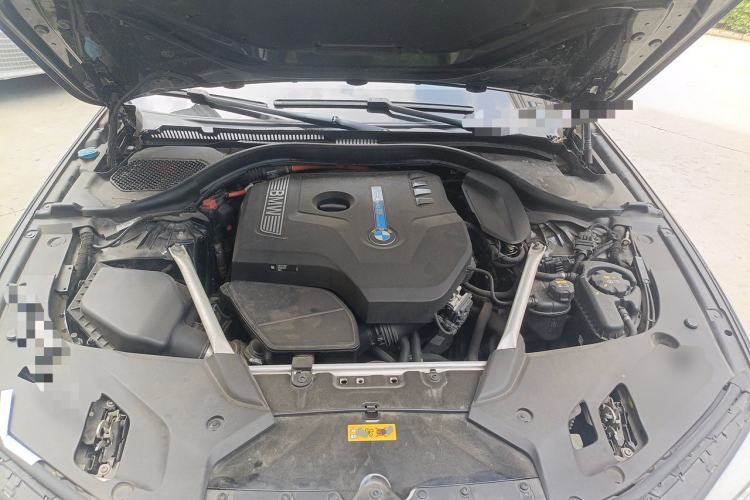 Used BMW 5 Series New Energy 2020 Mileage Upgrade Version 530Le Luxury Package Engine Bay