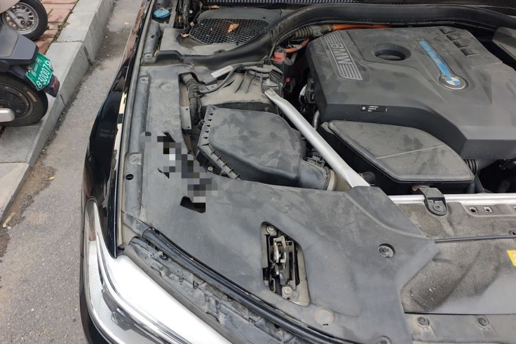 Used BMW 5 Series New Energy 2020 Mileage Upgrade Version 530Le Luxury Package Engine Bay Right