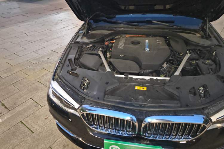 Used BMW 5 Series New Energy 2020 Mileage Upgrade Version 530Le Luxury Package Engine Bay Right