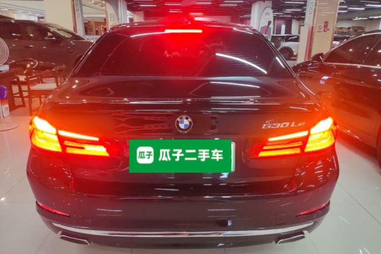 Used BMW 5 Series New Energy 2020 Mileage Upgrade Version 530Le Luxury Package Rear