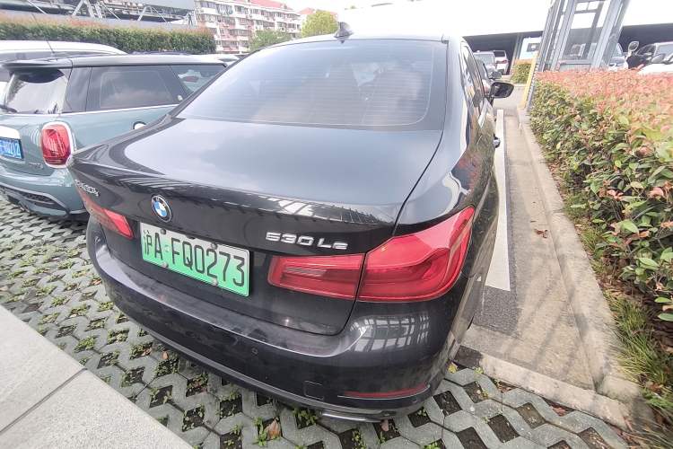 Used BMW 5 Series New Energy 2020 Mileage Upgrade Version 530Le Luxury Package Rear