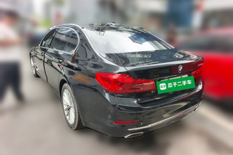 Used BMW 5 Series New Energy 2020 Mileage Upgrade Version 530Le Luxury Package Rear Left 45 Deg