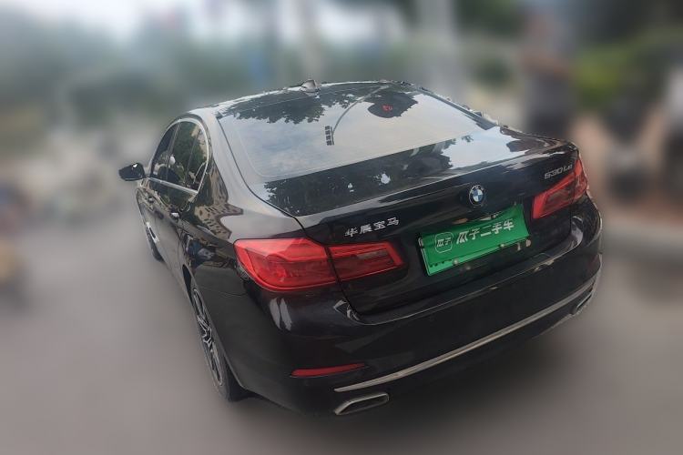 Used BMW 5 Series New Energy 2020 Mileage Upgrade Version 530Le Luxury Package Rear Left 45 Deg