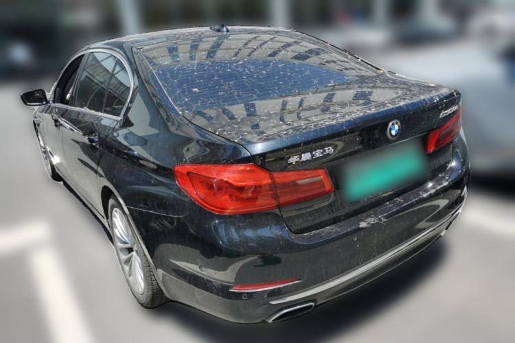 Used BMW 5 Series New Energy 2020 530Le Luxury Package Rear Left 45 Deg