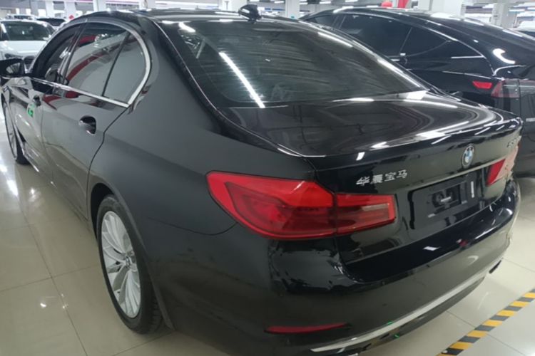 Used BMW 5 Series New Energy 2020 Mileage Upgrade Version 530Le Luxury Package Rear Left 45 Deg