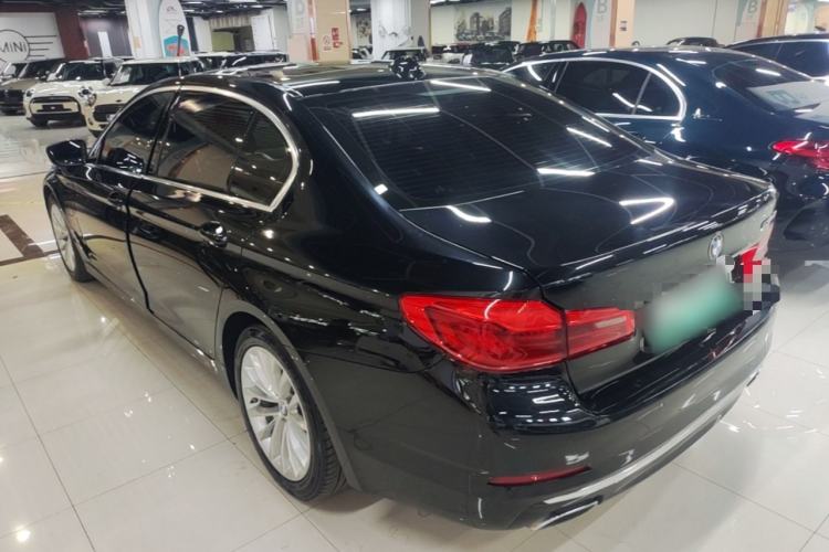 Used BMW 5 Series New Energy 2020 Mileage Upgrade Version 530Le Luxury Package Rear Left 45 Deg