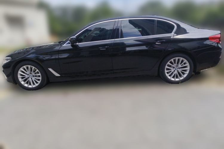 Used BMW 5 Series New Energy 2020 Mileage Upgrade Version 530Le Luxury Package Rear Left 45 Deg