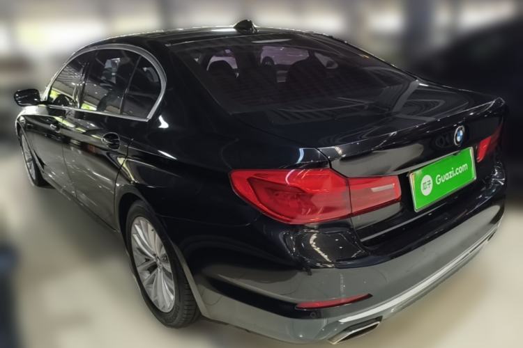 Used BMW 5 Series New Energy 2020 Mileage Upgrade Version 530Le Luxury Package Rear Left 45 Deg