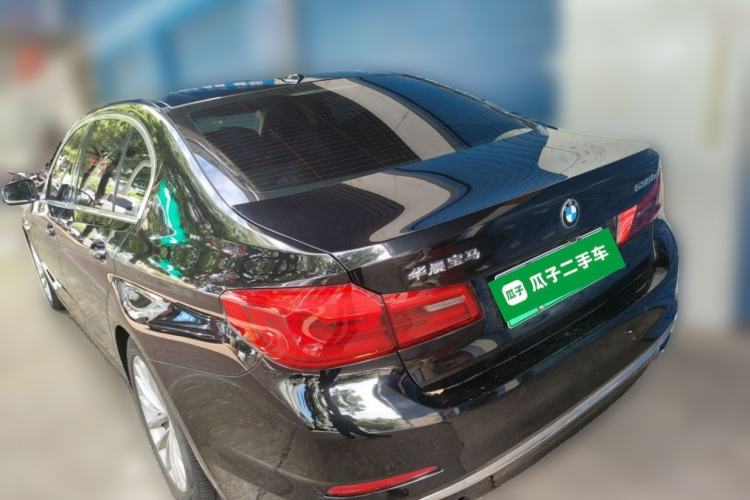 Used BMW 5 Series New Energy 2020 Mileage Upgrade Version 530Le Luxury Package Rear Left 45 Deg