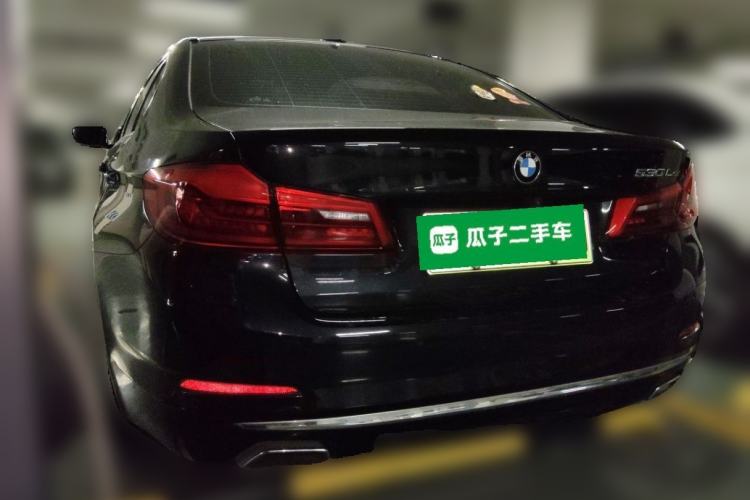 Used BMW 5 Series New Energy 2020 Mileage Upgrade Version 530Le Luxury Package Rear Left 45 Deg