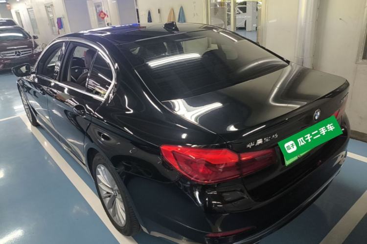 Used BMW 5 Series New Energy 2020 Mileage Upgrade Version 530Le Luxury Package Rear Left 45 Deg