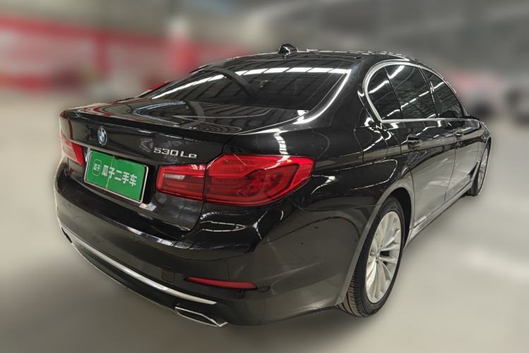 Used BMW 5 Series New Energy 2020 530Le Luxury Package Rear Right 45 Deg