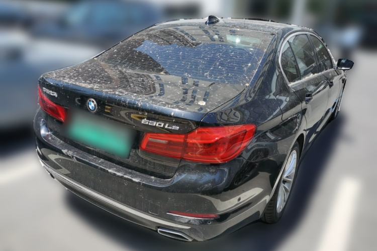 Used BMW 5 Series New Energy 2020 530Le Luxury Package Rear Right 45 Deg