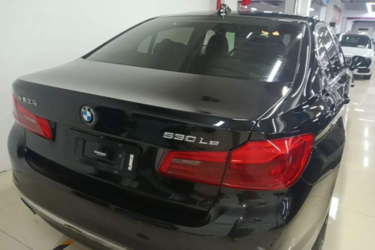 Used BMW 5 Series New Energy 2020 Mileage Upgrade Version 530Le Luxury Package Rear Right 45 Deg