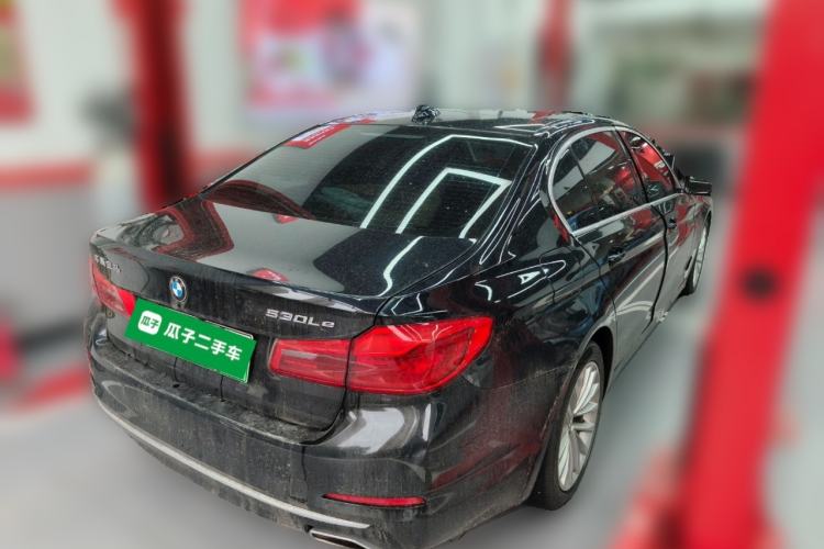 Used BMW 5 Series New Energy 2020 530Le Luxury Package Rear Right 45 Deg