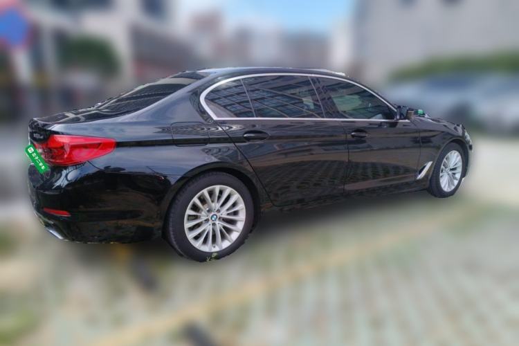 Used BMW 5 Series New Energy 2020 Mileage Upgrade Version 530Le Luxury Package Rear Right 45 Deg