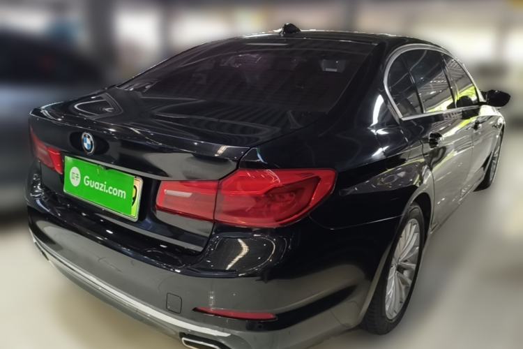 Used BMW 5 Series New Energy 2020 Mileage Upgrade Version 530Le Luxury Package Rear Right 45 Deg
