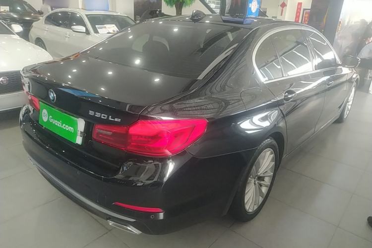 Used BMW 5 Series New Energy 2020 Mileage Upgrade Version 530Le Luxury Package Rear Right 45 Deg