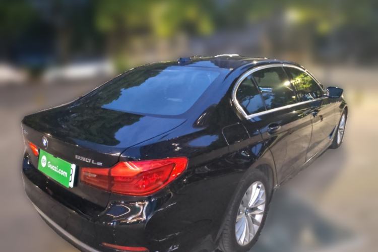 Used BMW 5 Series New Energy 2020 Mileage Upgrade Version 530Le Luxury Package Rear Right 45 Deg
