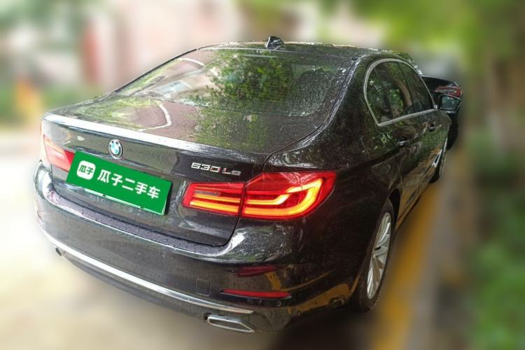 Used BMW 5 Series New Energy 2020 530Le Luxury Package Rear Right 45 Deg