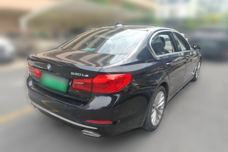 Used BMW 5 Series New Energy 2020 Mileage Upgrade Version 530Le Luxury Package Rear Right 45 Deg