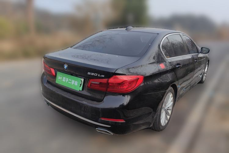 Used BMW 5 Series New Energy 2020 Mileage Upgrade Version 530Le Luxury Package Rear Right 45 Deg