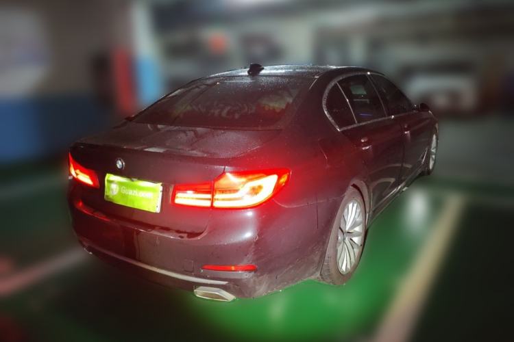 Used BMW 5 Series New Energy 2020 Mileage Upgrade Version 530Le Luxury Package Rear Right 45 Deg