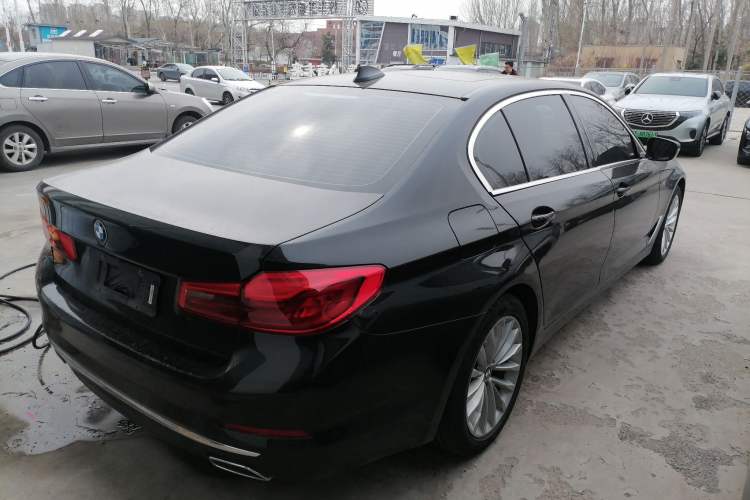 Used BMW 5 Series New Energy 2020 Mileage Upgrade Version 530Le Pioneer Edition Rear Right 45 Deg