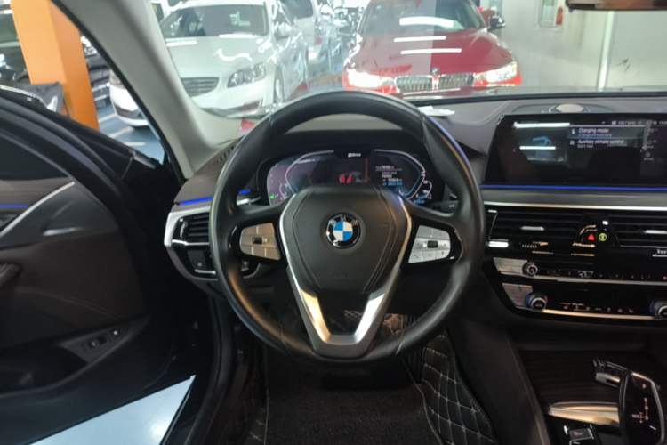 Used BMW 5 Series New Energy 2020 Mileage Upgrade Version 530Le Luxury Package Steering Wheel