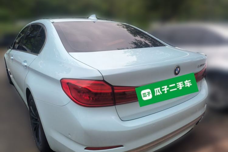 Used BMW 5 Series New Energy 2020 Mileage Upgrade Version 530Le Luxury Package Rear Left 45 Deg