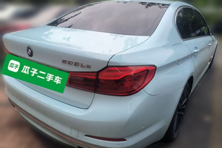 Used BMW 5 Series New Energy 2020 Mileage Upgrade Version 530Le Luxury Package Rear Right 45 Deg