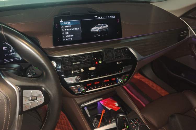 Used BMW 5 Series New Energy 2020 530Le Pioneer Edition Audio And AC Panel