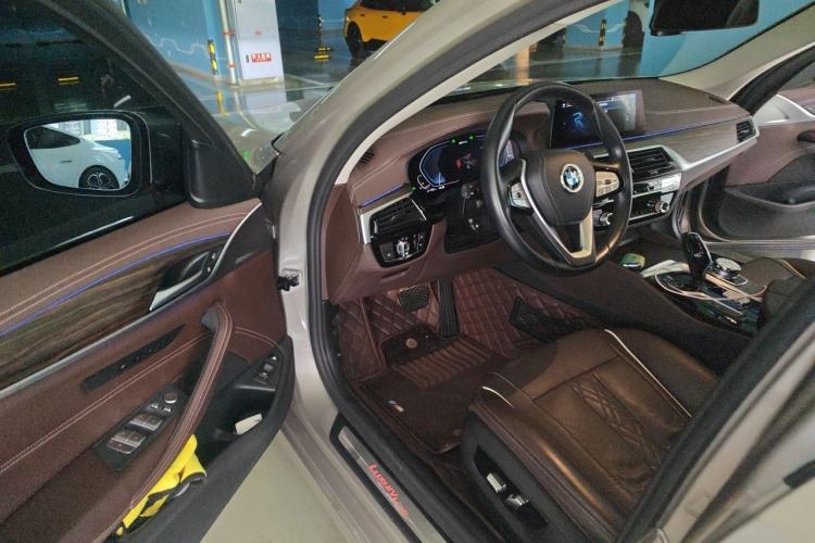 Used BMW 5 Series New Energy 2020 Mileage Upgrade Version 530Le Luxury Package Driver Seat