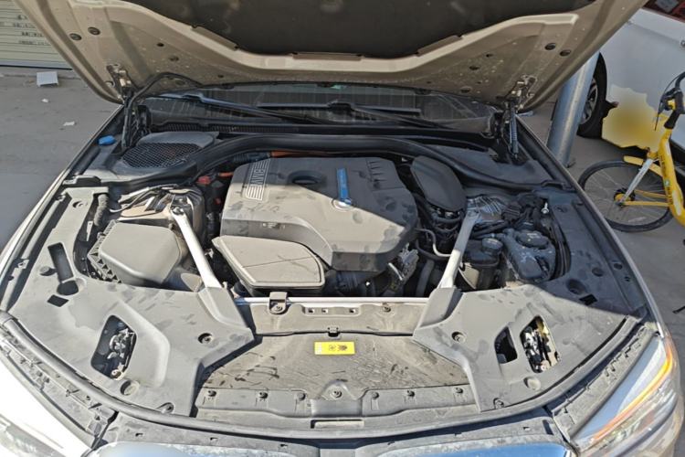 Used BMW 5 Series New Energy 2020 Mileage Upgrade Version 530Le Luxury Package Engine Bay