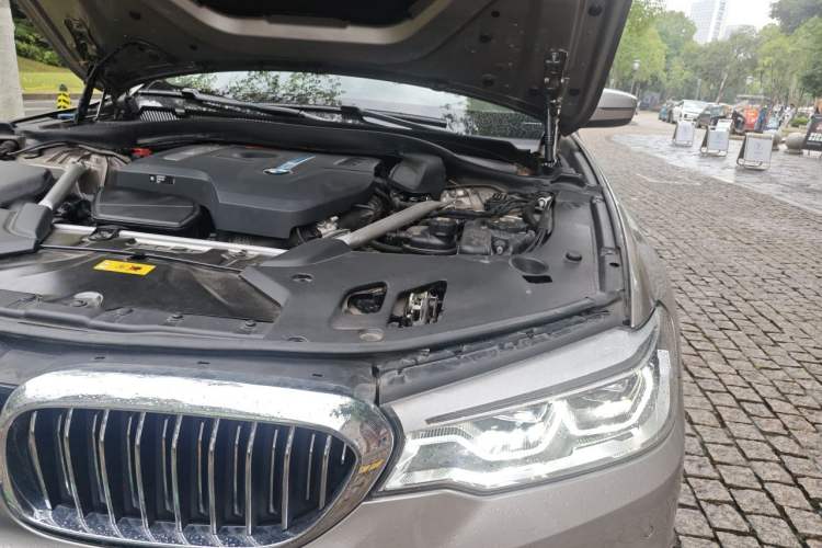 Used BMW 5 Series New Energy 2020 Mileage Upgrade Version 530Le Pioneer Edition Engine Bay Left