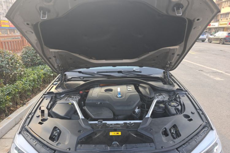Used BMW 5 Series New Energy 2020 Mileage Upgrade Version 530Le Luxury Package Engine Bay