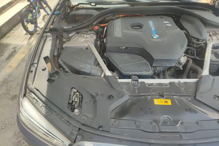 Used BMW 5 Series New Energy 2020 Mileage Upgrade Version 530Le Luxury Package Engine Bay Right