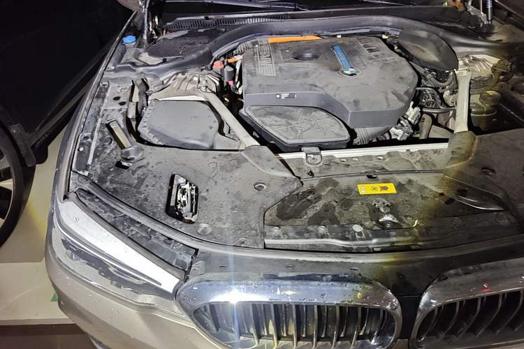 Used BMW 5 Series New Energy 2020 530Le Luxury Package Engine Bay Right