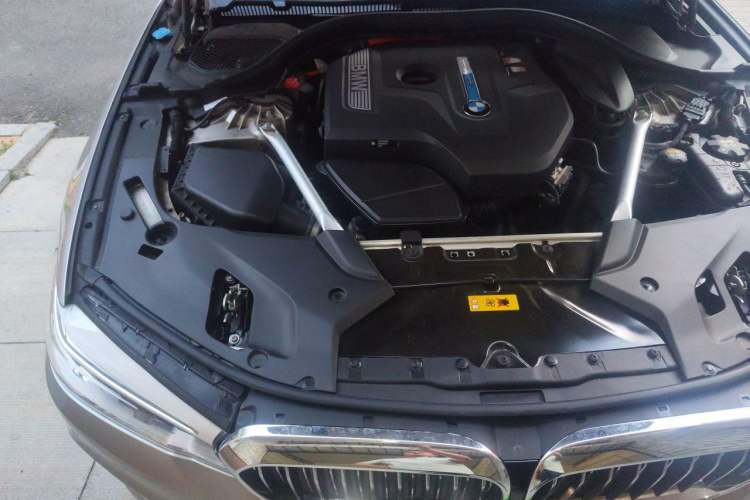 Used BMW 5 Series New Energy 2020 Mileage Upgrade Version 530Le Pioneer Edition Engine Bay Right