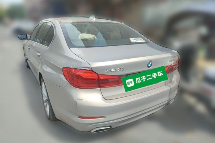 Used BMW 5 Series New Energy 2020 Mileage Upgrade Version 530Le Luxury Package Rear Left 45 Deg