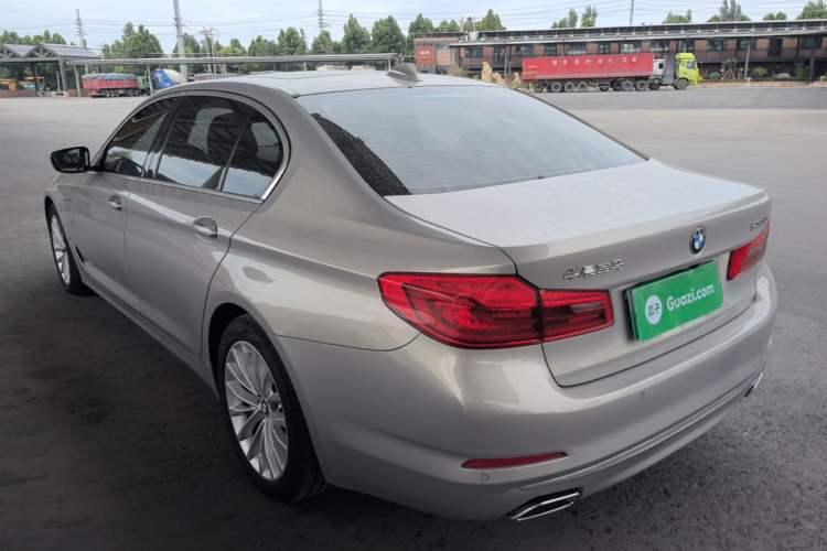 Used BMW 5 Series New Energy 2020 Mileage Upgrade Version 530Le Luxury Package Rear Left 45 Deg