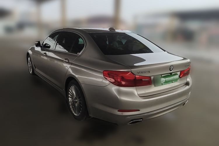 Used BMW 5 Series New Energy 2020 Mileage Upgrade Version 530Le Luxury Package Rear Left 45 Deg