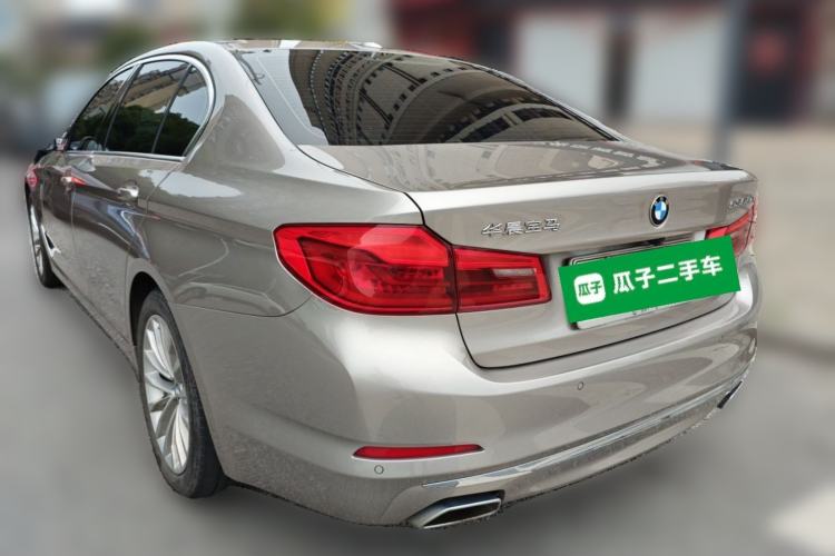 Used BMW 5 Series New Energy 2020 Mileage Upgrade Version 530Le Luxury Package Rear Left 45 Deg