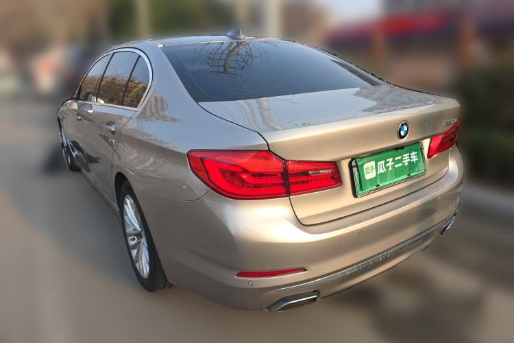 Used BMW 5 Series New Energy 2020 Mileage Upgrade Version 530Le Luxury Package Rear Left 45 Deg