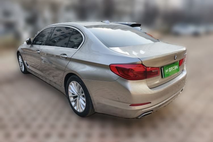 Used BMW 5 Series New Energy 2020 Mileage Upgrade Version 530Le Luxury Package Rear Left 45 Deg