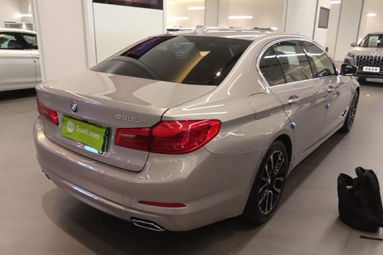 Used BMW 5 Series New Energy 2020 Mileage Upgrade Version 530Le Pioneer Edition Rear Right 45 Deg