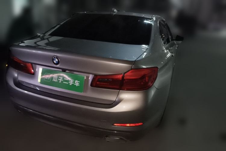 Used BMW 5 Series New Energy 2020 530Le Luxury Package Rear Right 45 Deg
