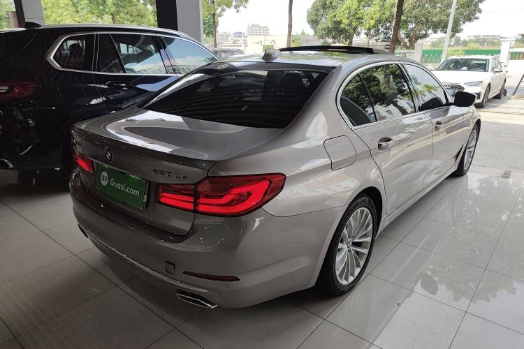 Used BMW 5 Series New Energy 2020 530Le Luxury Package Rear Right 45 Deg